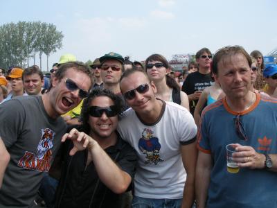 Rock Werchter 2006 : crazzzzy friends
