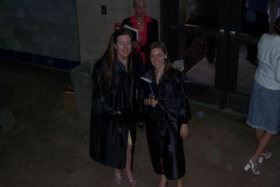 Me and Julie post grad