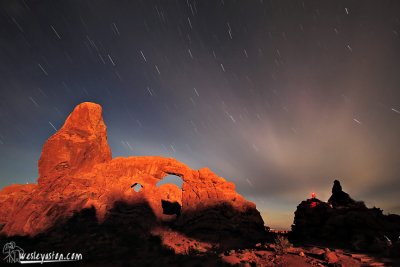 Turret at Night