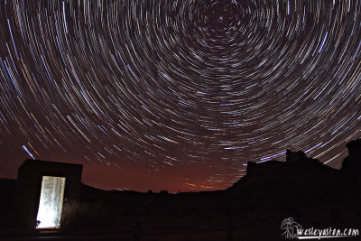 Temple Mountain Startrail