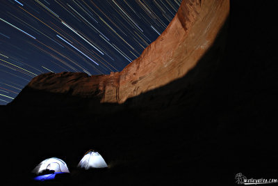 Iceberg Canyon Startrail