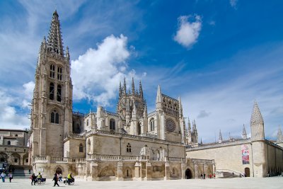 Exterior of Burgos Cathedral