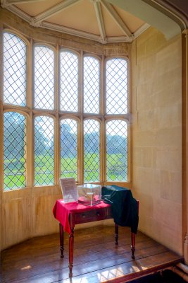 Oriel window, Lacock Abbey