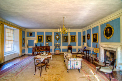Drawing room, Lacock Abbey