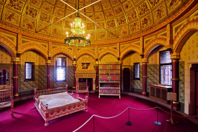 Lady Bute's bedroom, Castell Coch