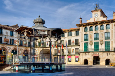 The Plaza Mayor, Tudela