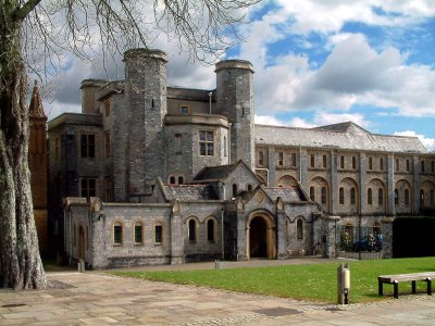 Buckfast Abbey ~ Abbots Tower & monastery (1753)