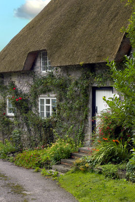 White door, Melbury Osmond, Dorset