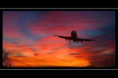 Sunset landing