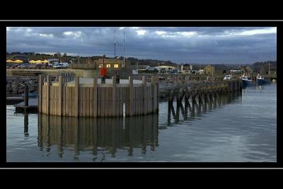 Harbour entrance, West Bay, Dorset