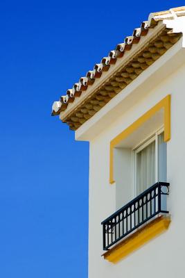 Window and rooftop, Miraflores