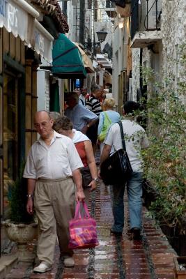 Narrow street, old town, Marbella old town