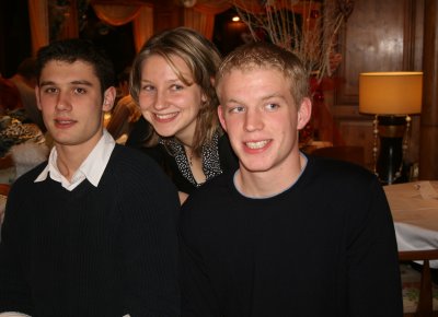 Guillaume, Emilie et Thomas