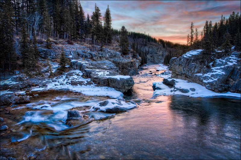 Elbow Falls Sunrise