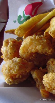 FRIED SHRIMP AND FRIES