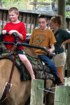 KYLE AND ANDY ON CAMEL