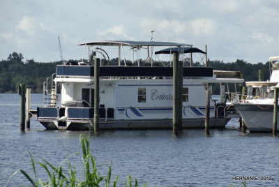 house- boat on the Saint John's river