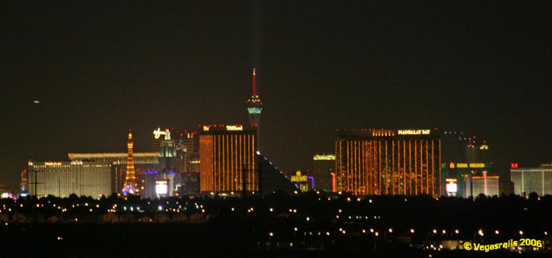 Las Vegas from Bard Canyon