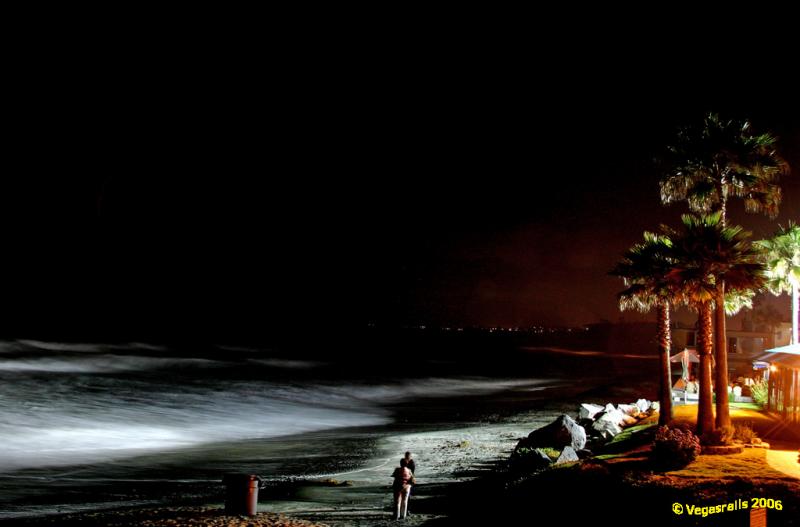 The Waves in front of the Poseidon