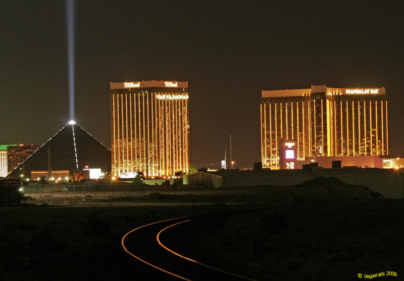 Tracks to Henderson.