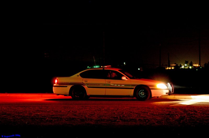 USMC Police sedan