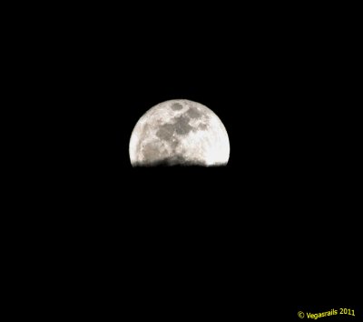 Moon rise -A Perigee Moon