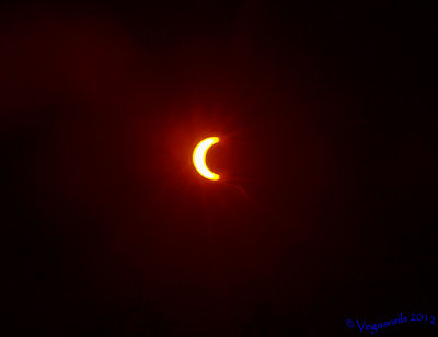 Annular solar eclipse 2012