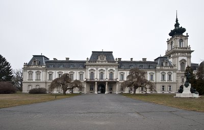 Festetics Palace, rear garden