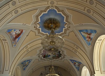 Kiskunflegyhza, unusual ceiling