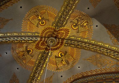 Main ceiling detail (Four Evangelists)