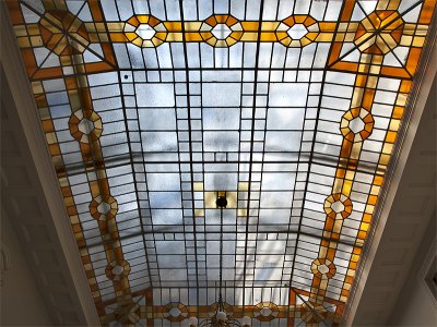 Lobby skylight