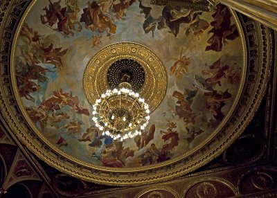 Main hall ceiling