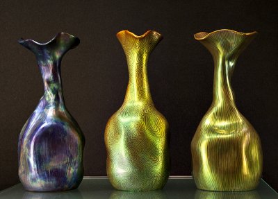Vases, deformed bodies (1898-1899)
