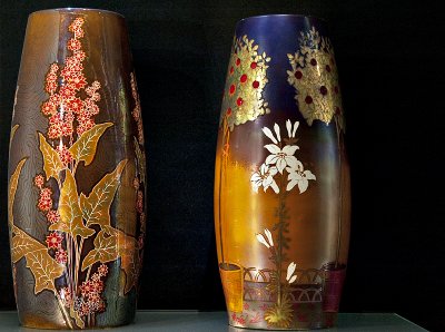 Vases, wildflowers (1898-1899), pomegranate tree (1899)