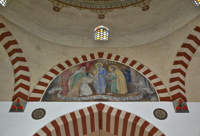 Fresco over main altar