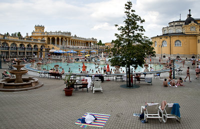 The baths at Szchenyi