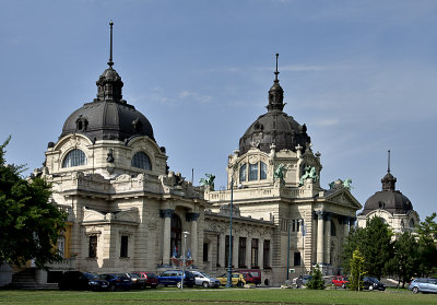 Sunny view of the front
