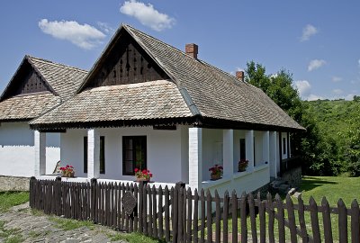 Traditional Hollókő house