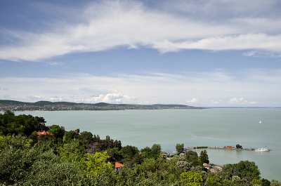 Lake Balaton from Tihany