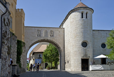Entrance to castle district