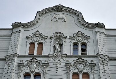 Elephant house by Erzsebt Bridge