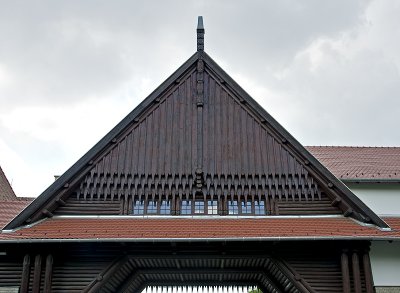 Courtyard entry