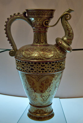 Intricate pitcher