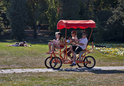 Carriage built for four