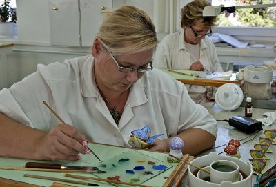 Painting butterflies