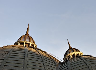 Opposing domes