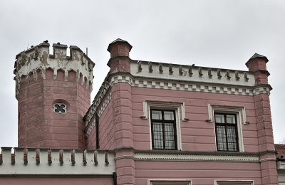 Pink 'fortress'