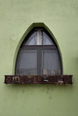 Window in green
