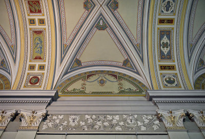 Hall ceiling