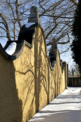 Nagyttnyi Castle, outer wall